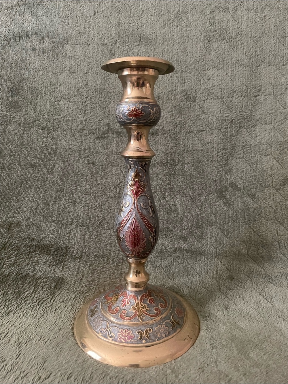 Decorative Brass Candle Holder